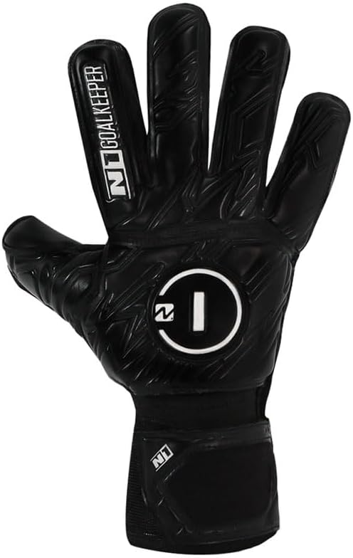 Luva de Goleiro Campo e Society Semi Profissional N1 Starter Cor:Black, Tamanho:10|B0FGB3NQ86