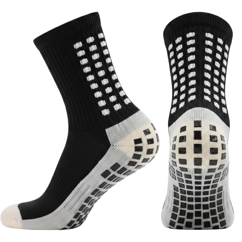 Kit 3 Pares Meia Antiderrapante Futebol Treino Esportiva