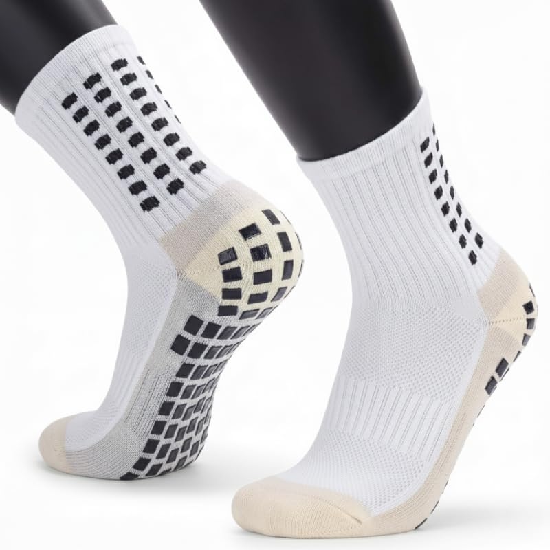 Kit 3 Pares Meia Antiderrapante Futebol Treino Esportiva