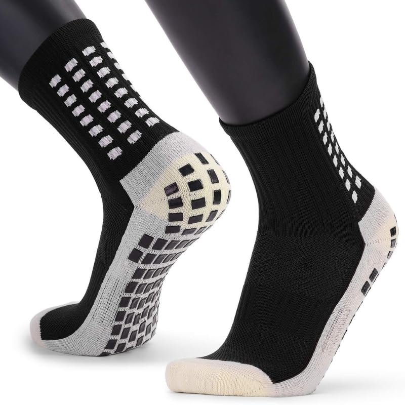 Kit 3 Pares Meia Antiderrapante Futebol Treino Esportiva